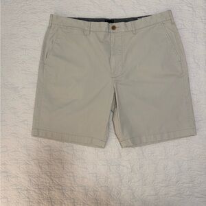 J. Crew Light Khaki Flat Front Shorts Classic Style